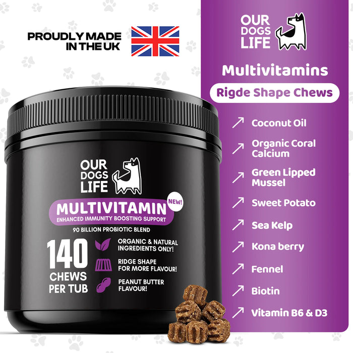 Organic Multivitamin Dog Chews