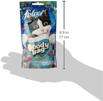 Felix Goody Bag Picnic Mix Adult Cat Treats Seaside Mix 8 x 60g Packs